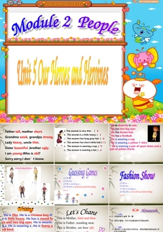 四年级英语上册 Module2 Unit5(4)课件 广州版