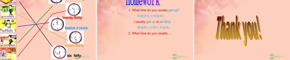 四年级英语上册 Module5 Unit14(2)课件 广州版