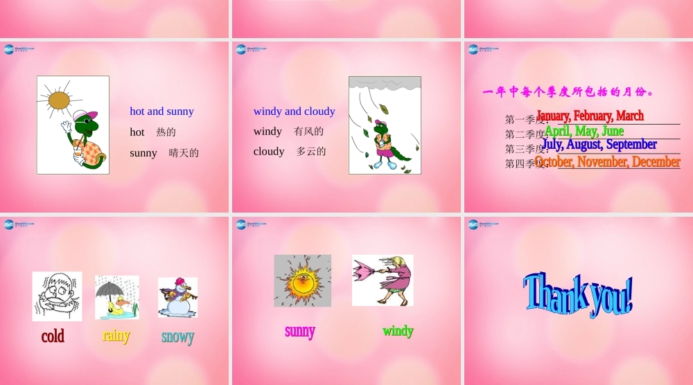 四年级英语上册 Unit 2 Shopping in the Citylessson14 Months of the year课件 冀教版（三起）-冀教版小学四年级上册英语课件