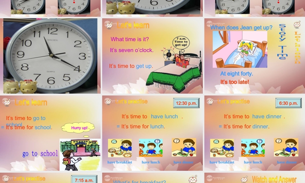 四年级英语上册 Module5 Unit14(3)课件 广州版