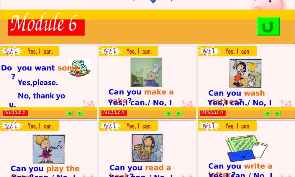 四年级英语上册 Module6 Unit2(3)课件 外研版