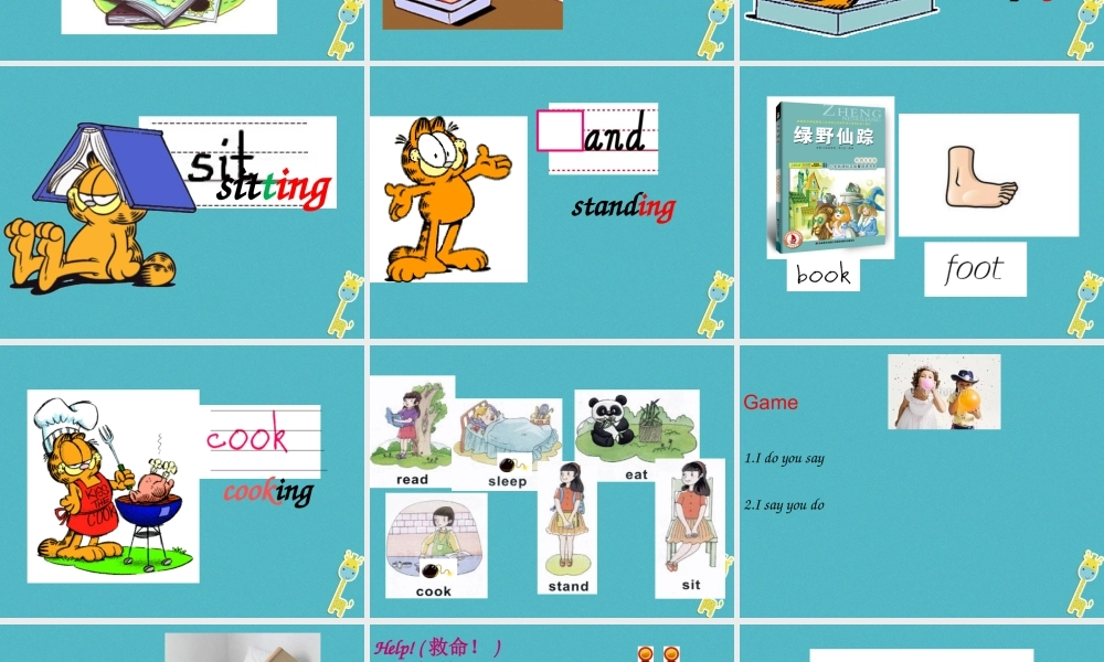 四年级英语下册 Unit 2 I'm Cooking in the Kitchen课件1 陕旅版-陕旅版小学四年级下册英语课件