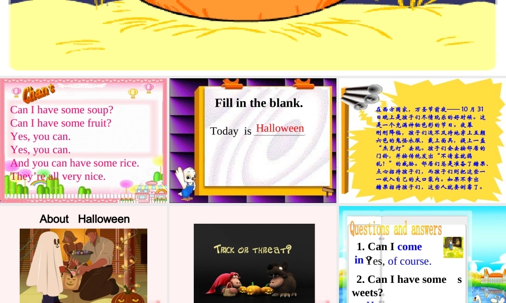 四年级英语上册 Module9 Unit2(2)课件 外研版