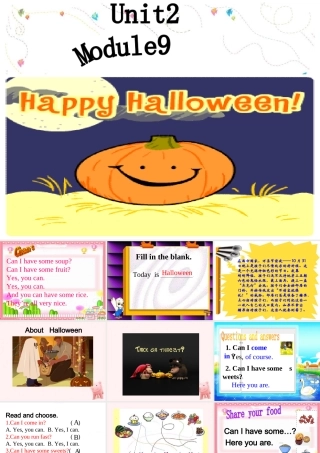 四年级英语上册 Module9 Unit2(2)课件 外研版