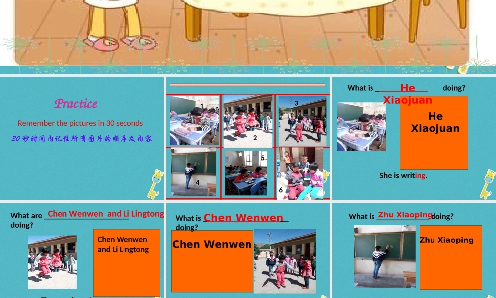 四年级英语下册 Unit 2 I'm Cooking in the Kitchen课件4 陕旅版-陕旅版小学四年级下册英语课件