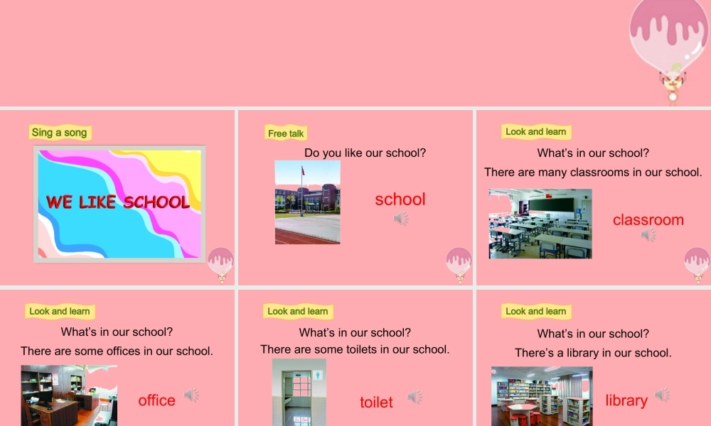 四年级英语上册 Unit 7 At school（第1课时）课件 牛津上海版-牛津上海版小学四年级上册英语课件