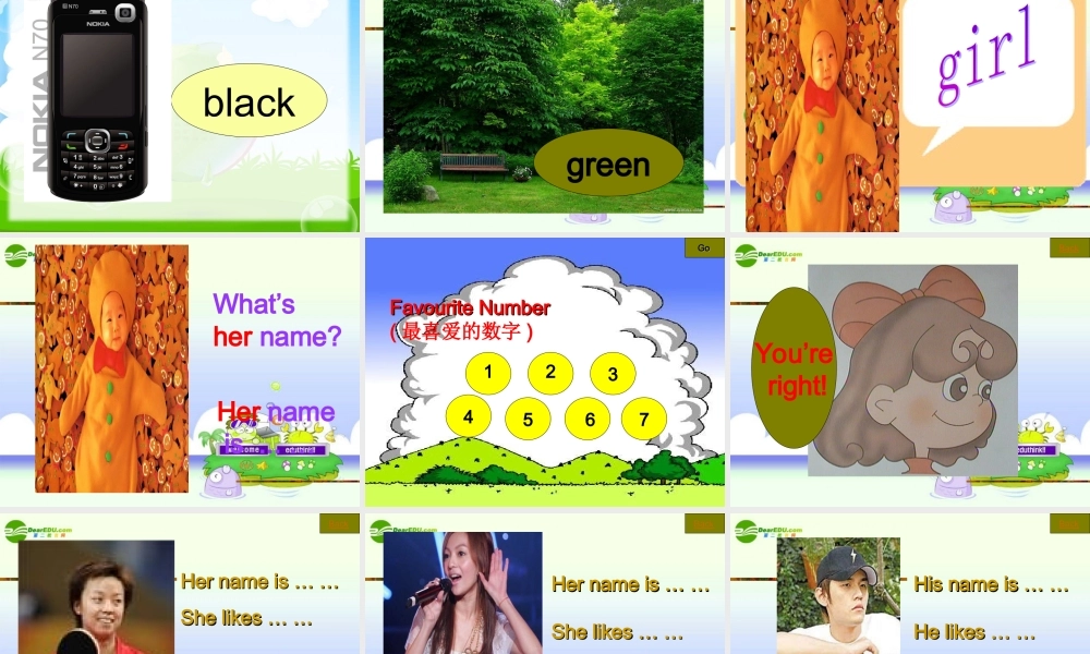 四年级英语上册 PEP3 Unit3 B Let's talk课件 人教版（PEP）