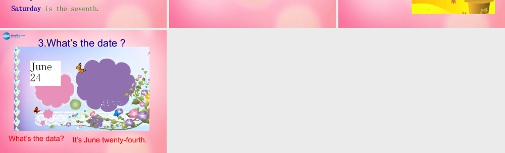 四年级英语下册 Unit 2 Lesson 10 First second third课件 冀教版（三起）-冀教版小学四年级下册英语课件