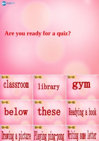 四年级英语下册 Unit 2 Lesson 15 Are you ready for a quiz课件 冀教版（三起）-冀教版小学四年级下册英语课件