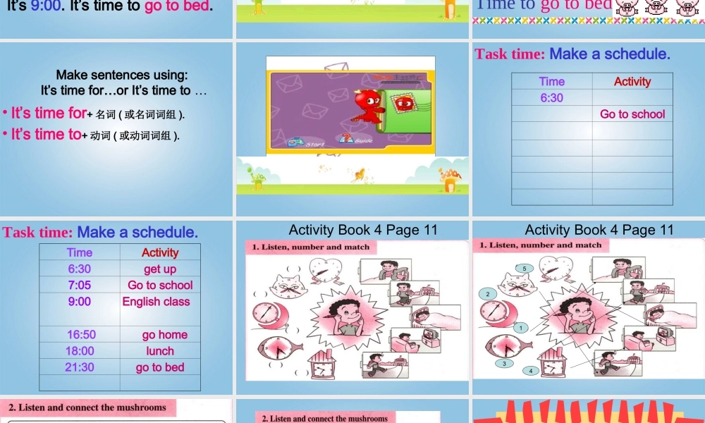 四年级英语下册 Unit 2 Part B课件 人教PEP