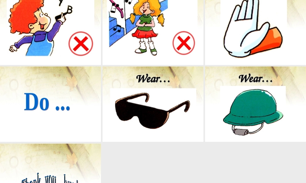 四年级英语下册 Module 1 unit 1 don't touch the machines please课件2 外研版（一起）-外研版小学四年级下册英语课件