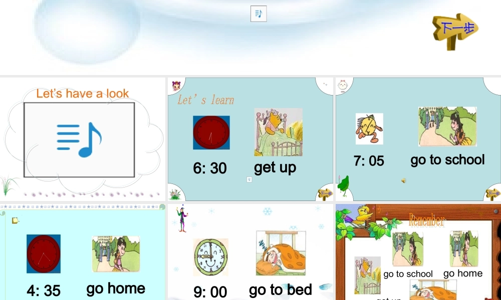 四年级英语下册 Unit 2(2)课件 人教PEP