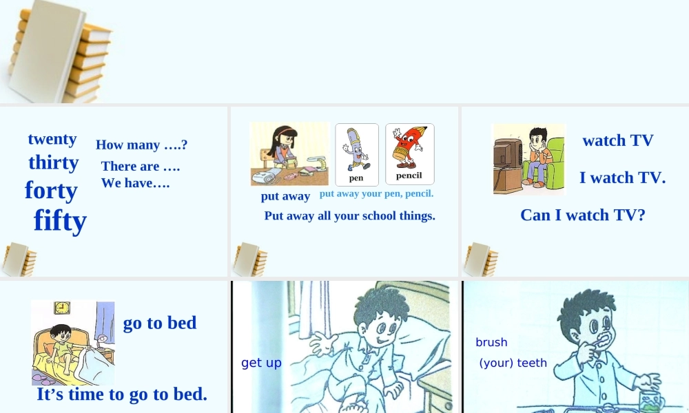 四年级英语下册 Unit 2(2)课件 人教新版