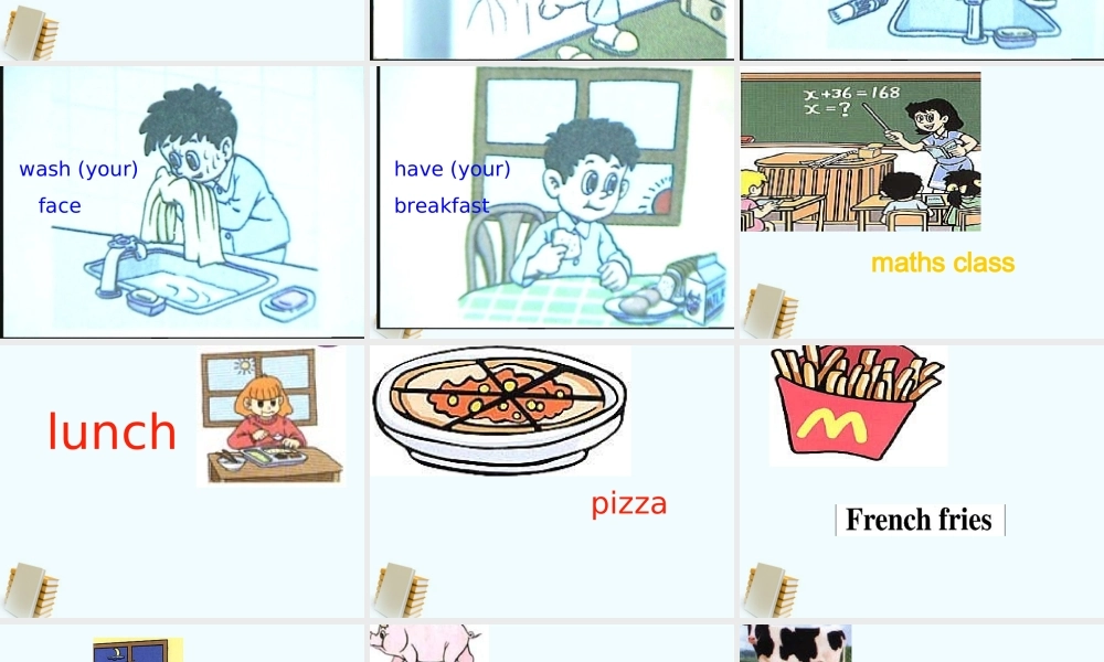 四年级英语下册 Unit 2(2)课件 人教新版