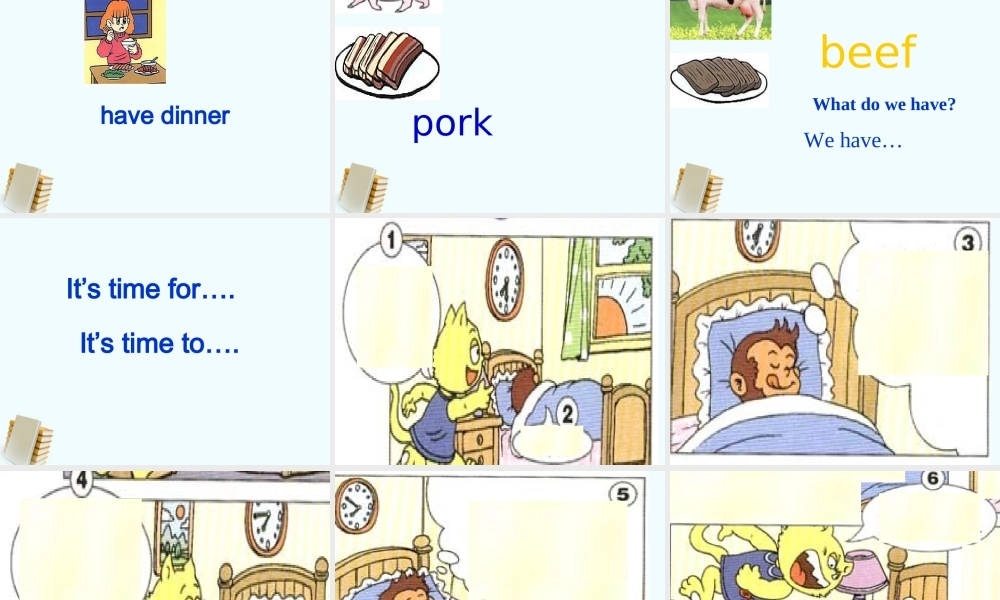 四年级英语下册 Unit 2(2)课件 人教新版