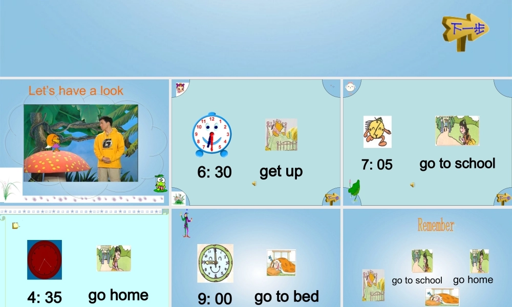 四年级英语下册 Unit 2(3)课件 人教PEP