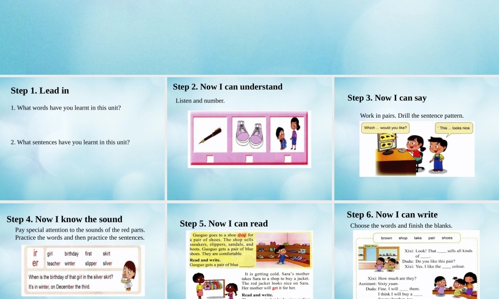 四年级英语上册 Unit 5 Which kind would you like Lesson 18课件 北京课改版-北京课改版小学四年级上册英语课件