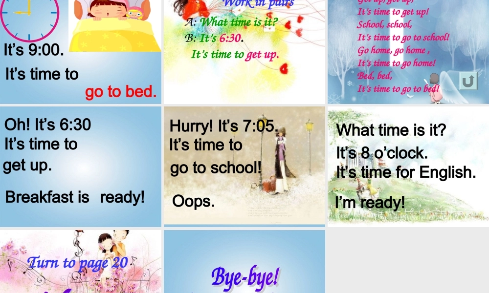 四年级英语下册 Unit 2(8)课件 人教PEP