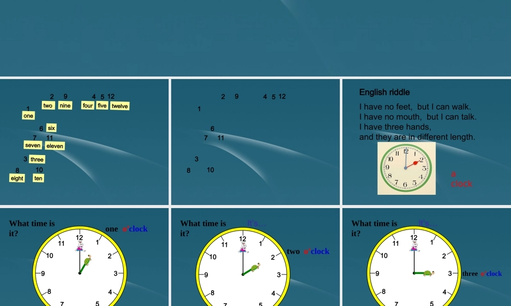 四年级英语下册 Unit 2(15)课件 人教PEP