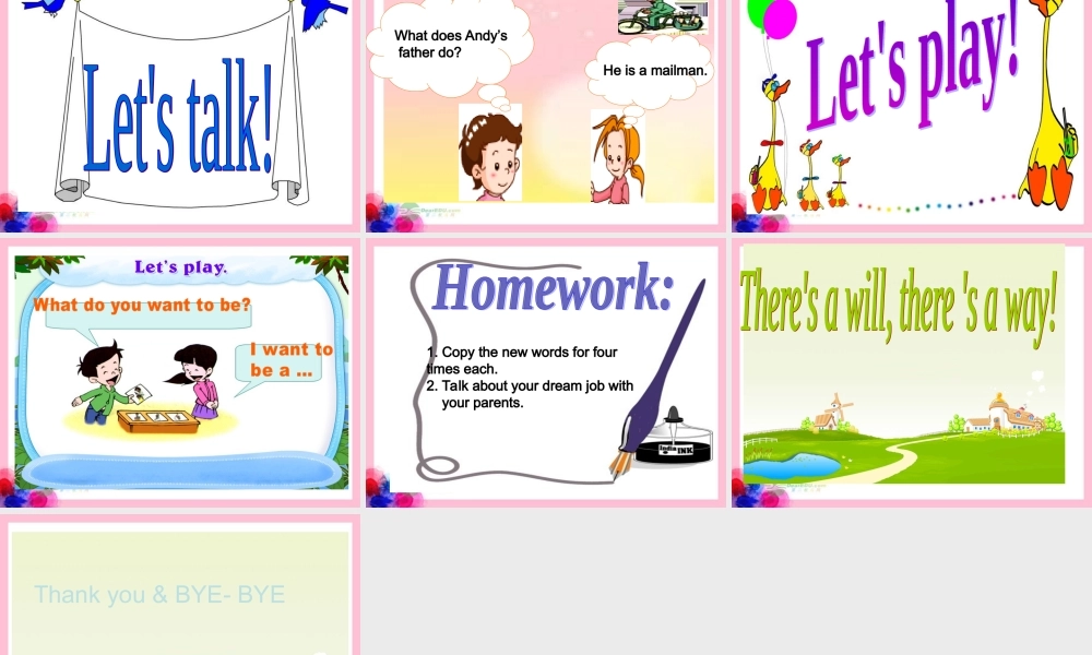 四年级英语上册 Unit 7 lesson 37(2)课件 人教新起点