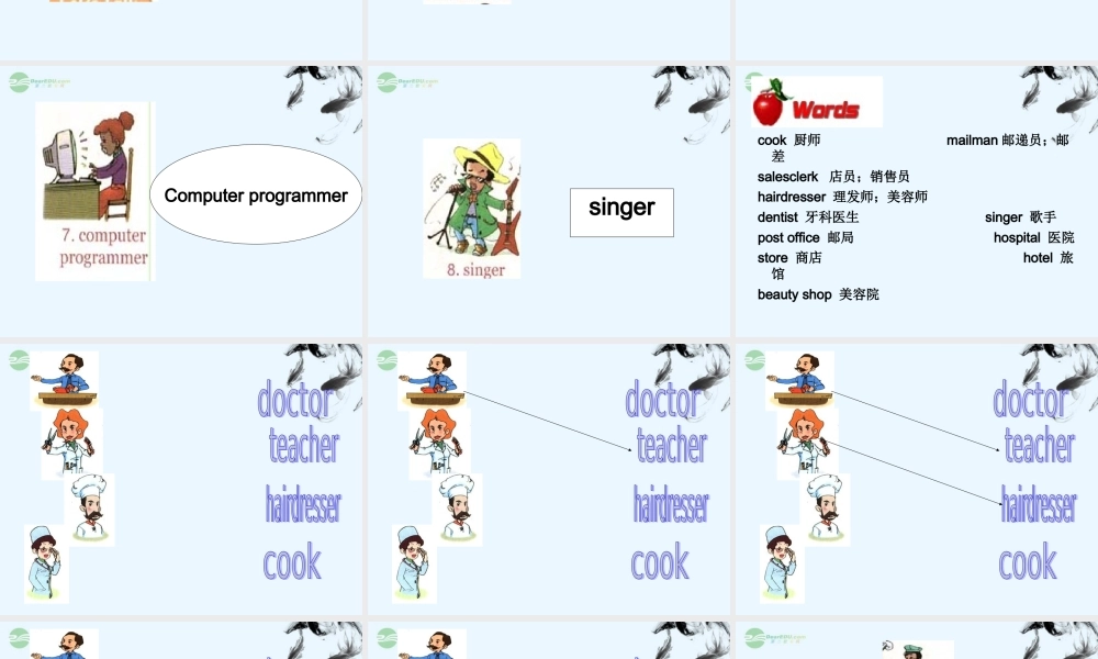 四年级英语上册 Unit 7 lesson 37课件 人教新起点