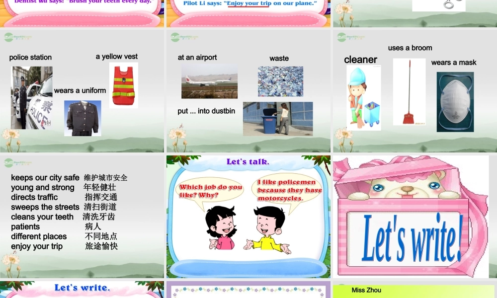 四年级英语上册 Unit 7 lesson 40(1)课件 人教新起点