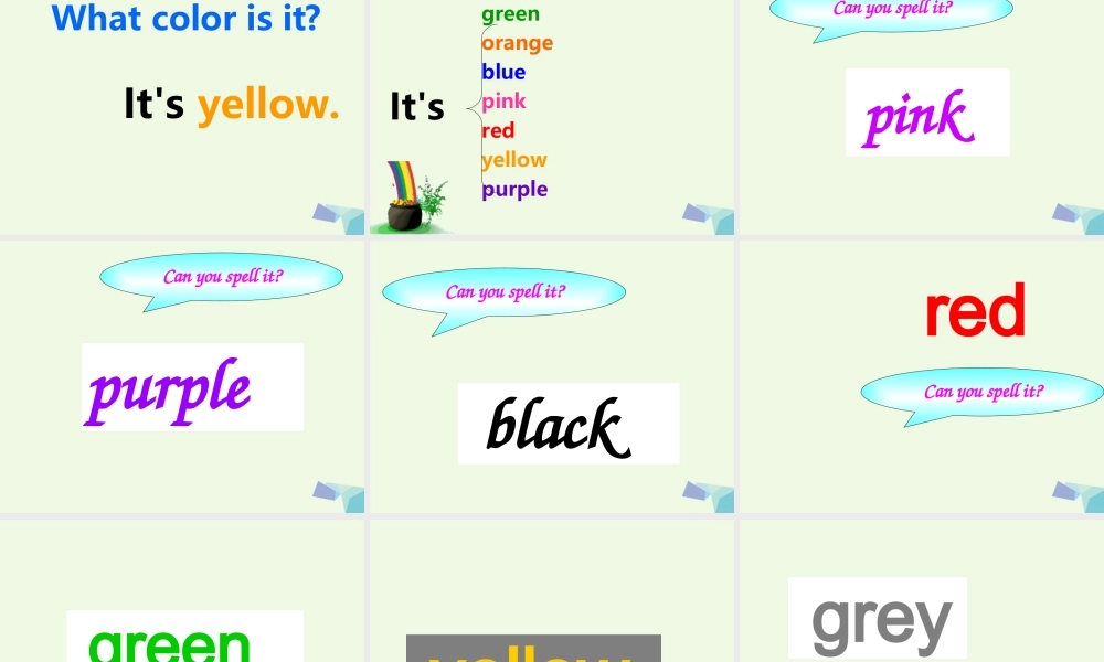 四年级英语上册 Unit 1 Hello Again课件 冀教版（一起）-冀教版小学四年级上册英语课件