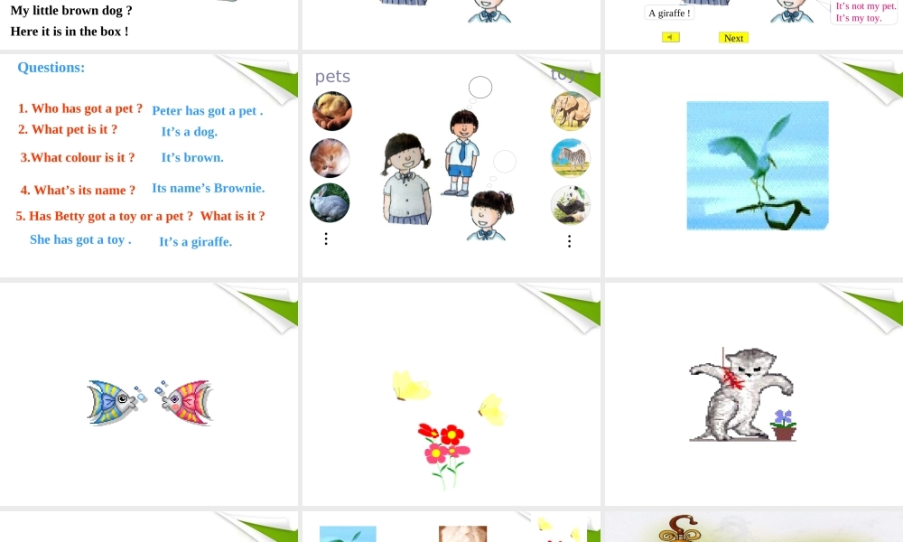 四年级英语下册 Module 2 Unit 1(3)课件 沪教牛津版