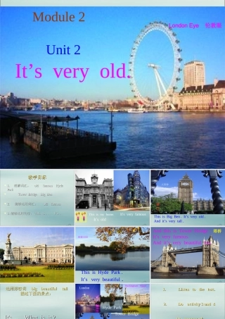 四年级英语下册 Module 2 Unit 2 It’s very old（1）教学课件 外研版（三起）-外研版小学四年级下册英语课件