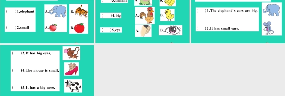 四年级英语上册 Unit 6 I'm tall Lesson 31作业课件 人教精通版（三起）-人教版小学四年级上册英语课件