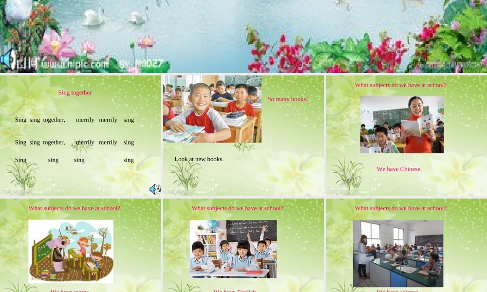 四年级英语上册 Unit 1 Lesson 4 Again, please课件 鲁科版-鲁科版小学四年级上册英语课件