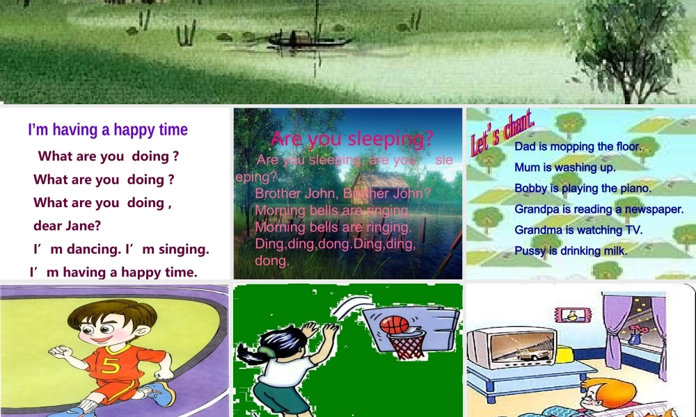 四年级英语下册 Module 2 Unit 4(1)课件 广州版