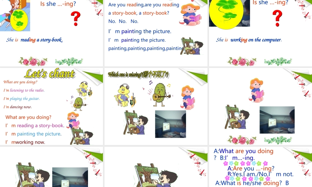 四年级英语下册 Module 2 Unit 4(2)课件 广州版