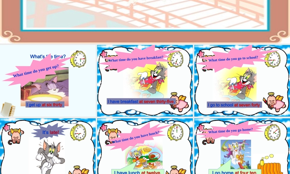 四年级英语上册 Unit 7(27)课件 苏教牛津版