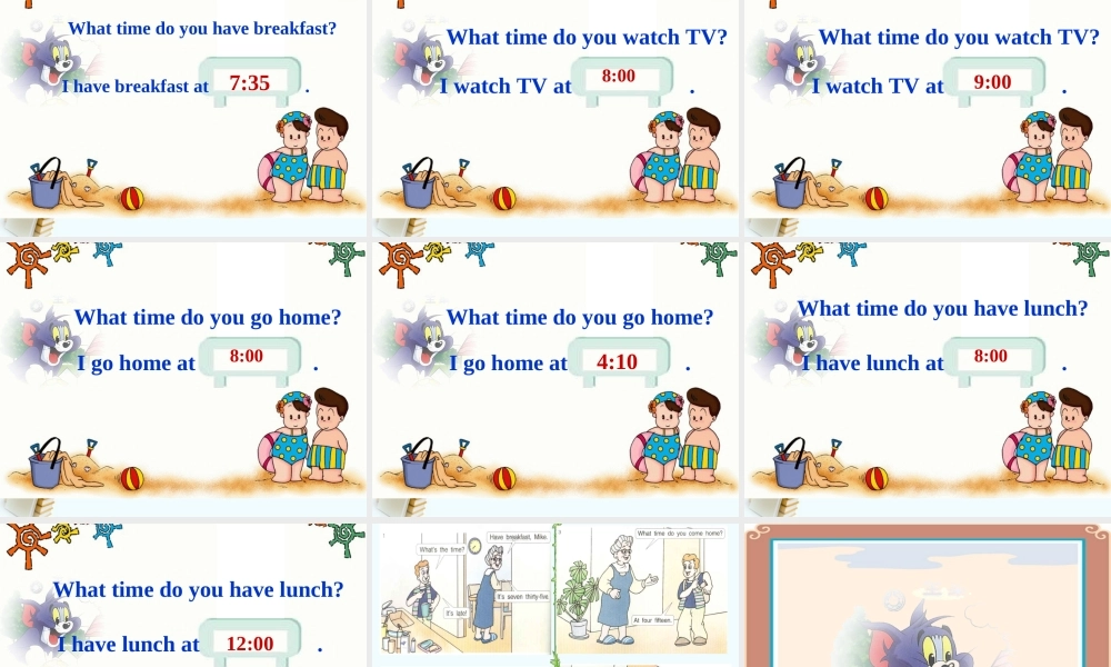 四年级英语上册 Unit 7(27)课件 苏教牛津版