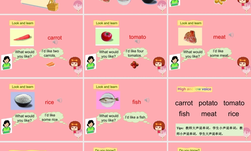 四年级英语上册 Unit 8 At the shop（第1课时）课件 牛津上海版-牛津上海版小学四年级上册英语课件