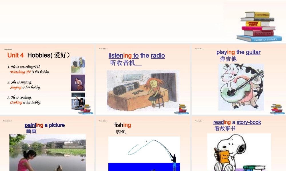 四年级英语下册 Module 2 Unit 4(5)课件 广州版