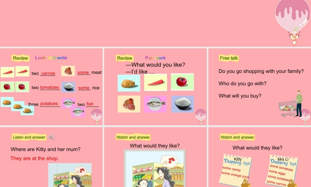 四年级英语上册 Unit 8 At the shop（第2课时）课件 牛津上海版-牛津上海版小学四年级上册英语课件