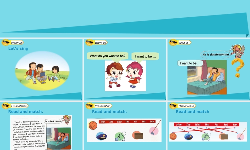 四年级英语上册 Unit 6 Jobs（Lesson 3）课件 人教新起点-人教新起点小学四年级上册英语课件