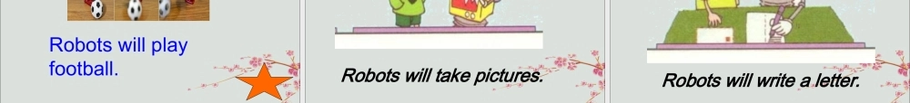 四年级英语下册 Module 3 Unit 1 Robots will do everything（1）教学课件 外研版（三起）-外研版小学四年级下册英语课件