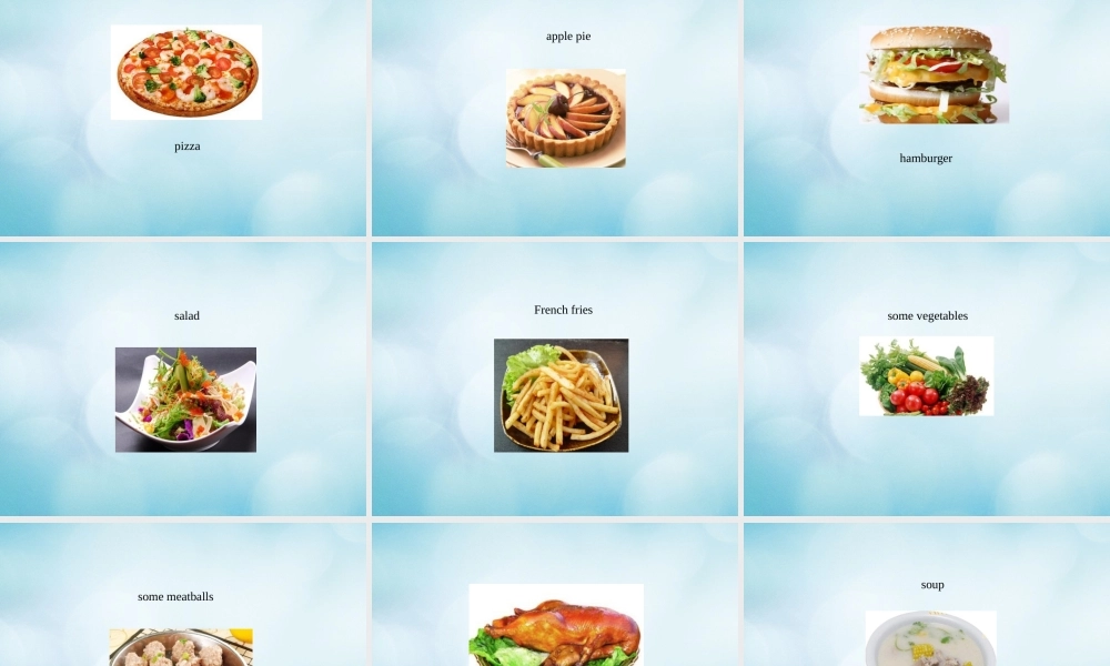 四年级英语上册 Unit 6 May I take your order Lesson  北京课改版-北京课改级上册英语课件