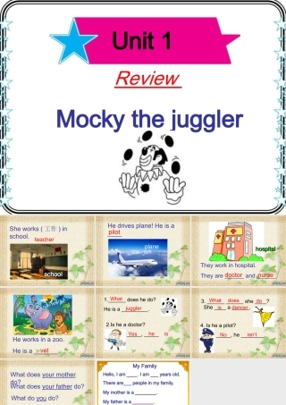 四年级英语上册 Unit 1 mocky the juggler课件5 北师大版（一起）-北师大版小学四年级上册英语课件