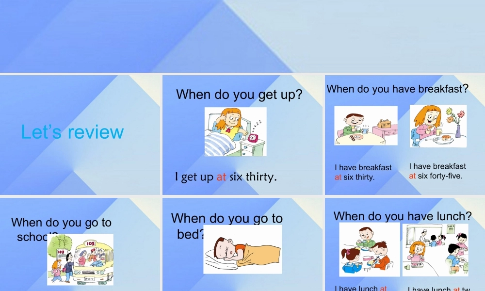 四年级英语上册 Unit 6 Meals Part A课件1 （新版）闽教版-闽教版小学四年级上册英语课件