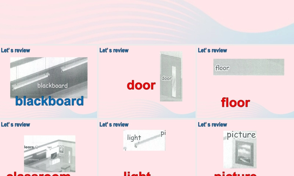 四年级英语上册 Unit 1 My class room第三课时课件 人教PEP版-人教PEP小学四年级上册英语课件