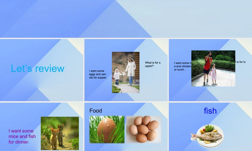 四年级英语上册 Unit 6 Meals Part B课件2 （新版）闽教版-闽教版小学四年级上册英语课件