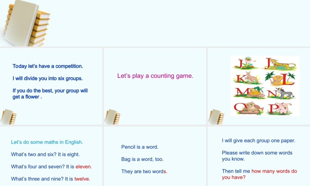 四年级英语下册 Unit 3 Lesson 13(4)课件 人教新版