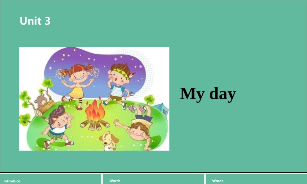 四年级英语下册 Unit 3 My day（第2课时）课件 牛津版-牛津版小学四年级下册英语课件