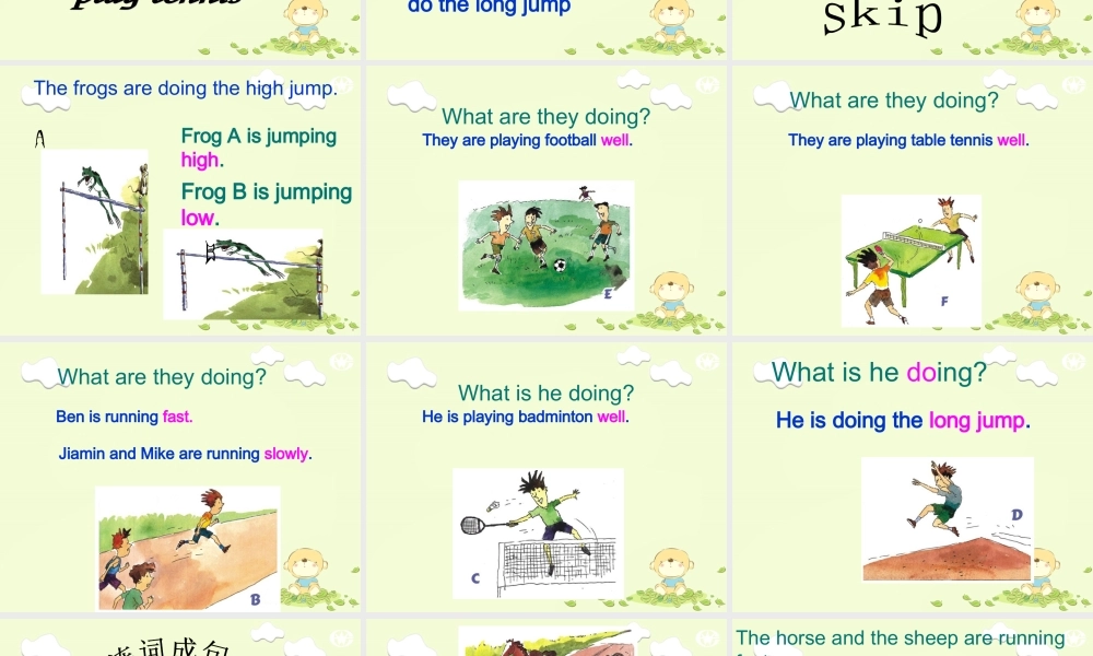 四年级英语下册 Module 3 Unit 7(3)课件 广州版
