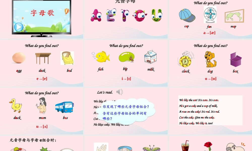 四年级英语上册 Unit 6 Meet my family Part A 第3课时备用课件+素材 人教PEP