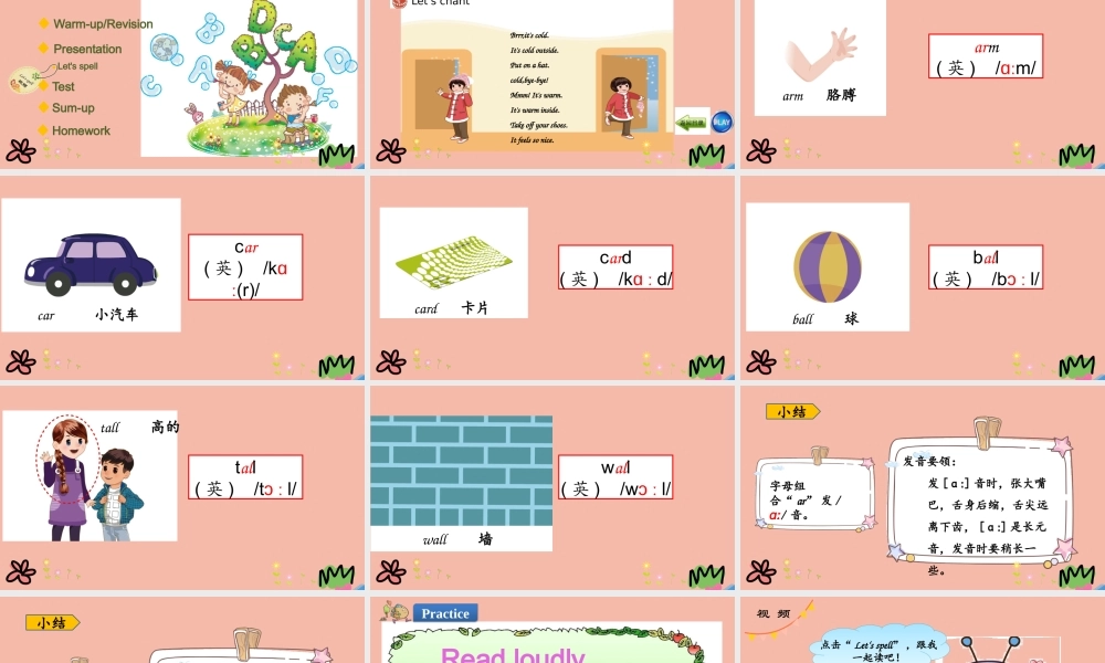 四年级英语下册 Unit 3 Weather Part A（第3课时）课件 人教PEP版-人教PEP小学四年级下册英语课件